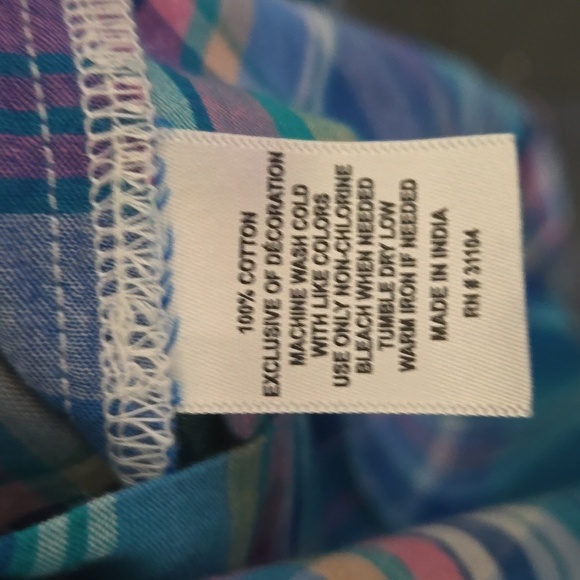 Crown & Ivy long sleeve hoodie shirt - Picture 6 of 9